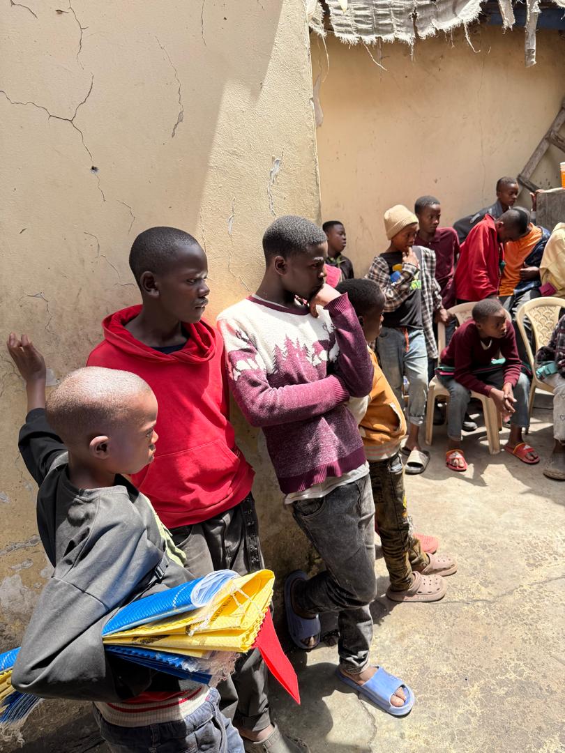 Street-connected children support program
